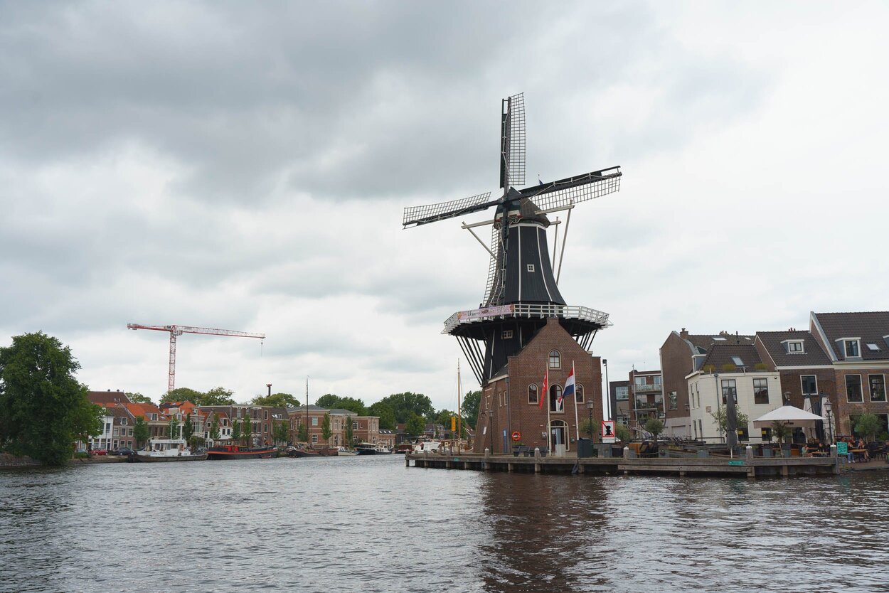 Haarlem iconic landmarks cobbled streets